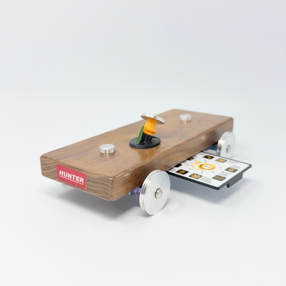 Hunter Engineering Wooden Automotive Steering System Reset Demonstration Model